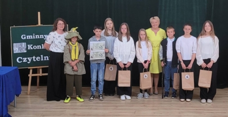 GMINNY KONKURS CZYTELNICZY - KOLEJNE WSPANIAŁE SUKCESY NASZYCH UCZNIÓW