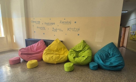 Nowa strefa relaksu w naszej szkole!