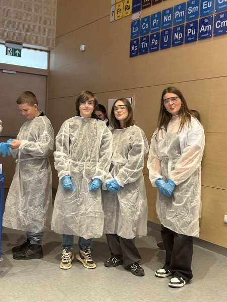  Wizyta na Uniwersytecie Jagiellońskim, na Wydziale Chemii.