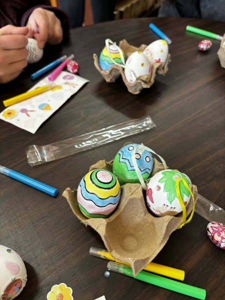 WARSZTATY WIELKANOCNE W BIBLIOTECE GMINNEJ