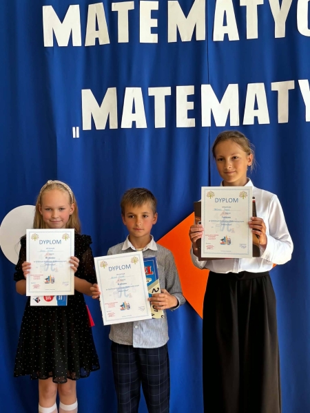 Wysocice najlepsze w gminnym konkursie matematycznym „MATEMATYK”!