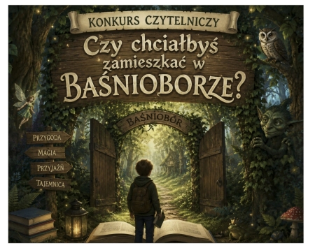 Gminny Konkurs Czytelniczy „Czy chciałbyś zamieszkać w Baśnioborze?”