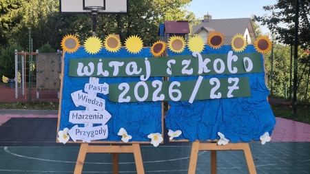 Rozpoczęcie roku szkolnego 2026/2027