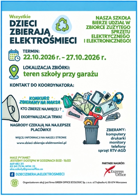 ZBIÓRKA ELEKTROŚMIECI
